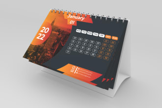 do creative calendar design for 2023