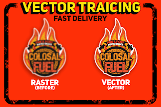 convert logo or graphics to vector