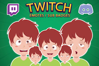 create custom twitch emotes and sub badges