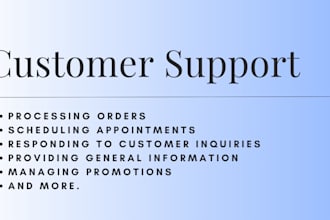 provide email and customer chat support