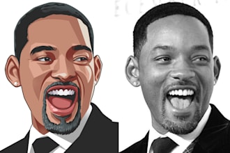 turn your photo into a cool cartoon potrait