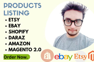 upload products to any ecommerce store, shopify, etsy, ebay, woo etc