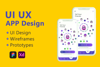 do website ui ux design, dashboard ui, mobile app ui ux design, ui ux design