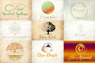 create custom professional logo and branding