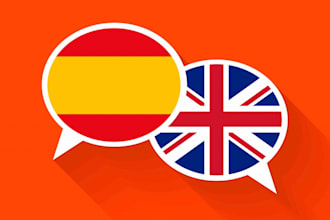 translate english to spanish