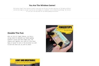 write your landing or product page copy