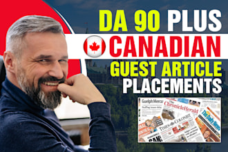 publish guest article on da 90 plus canadian newspaper site