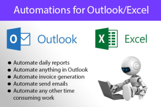 do any automations in outlook or excel