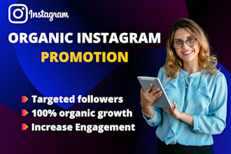 be instagram promotion manager for grow instagram