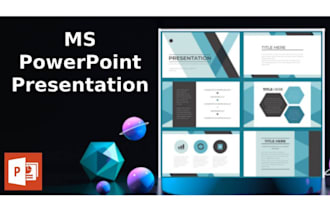 design powerpoint presentation design for you