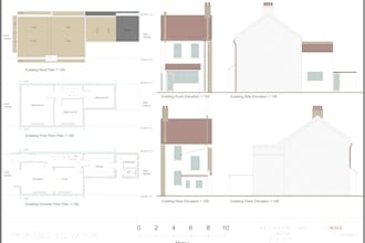 draw all architectural drawings of UK