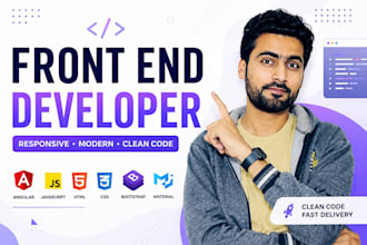 be your angular front end developer