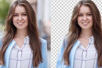 20 to 250 photos background removal and crop image