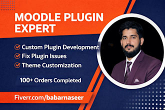 develop, customize, fix or install moodle plugins professionally
