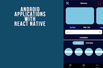 build your android application with react native