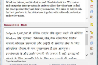 transcribe audiofiles into text and translate english text
