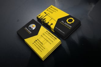 design professional business cards in 12 hours