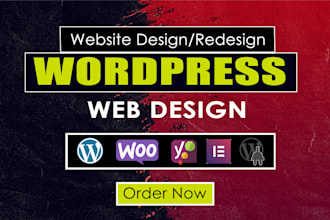 build wordpress website development, business website