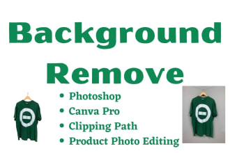 do editable canva templates, clothing, jewelry product photo background removal