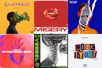 design album or single cover art