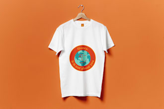 create a cool t shirt print for you