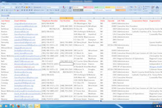 do data entry along with web search