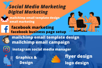 be your social media manager and digital marketing expert