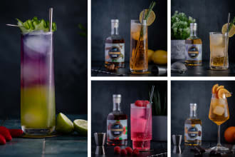 shoot professional cocktail and drink photography