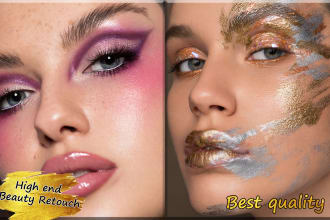 retouch beauty and fashion, editorial and commercial