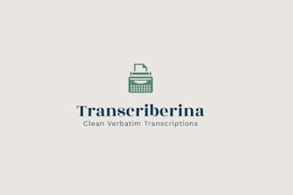 provide clean verbatim transcriptions to anything