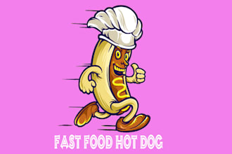 create professional modern unique food beverages logo