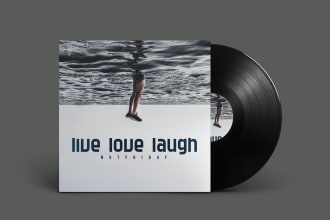 design modern album cover, single cover, mixtape cover and podcast cover
