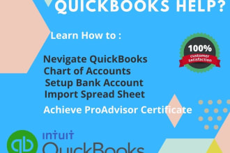be your quickbooks mentor and assist for certification