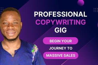 do professional copywriting for your website copy or blog