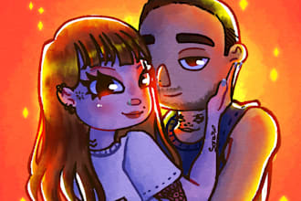 draw your couple or yumeship in my style