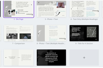 create unique school and work presentations