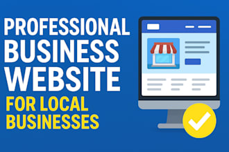 develop professional business website for local businesses