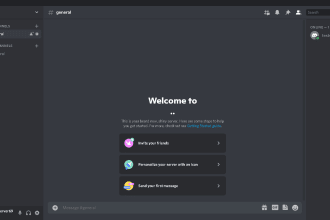 create a discord server how u want