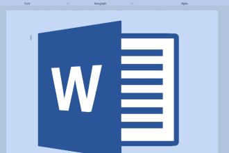 do format, insert ,layout on ms word