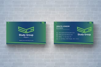 create professional business card design, within 24 hours