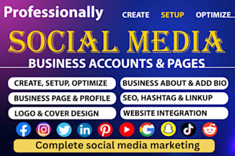 be your social media marketing manager