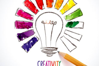 creative designer, I can design interesting logo, facebook and linkedin posts,