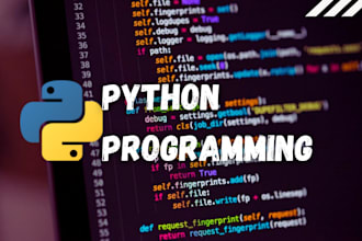 do python programming projects and tasks