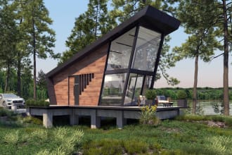 create amazing 3d renderings and exterior designs for you
