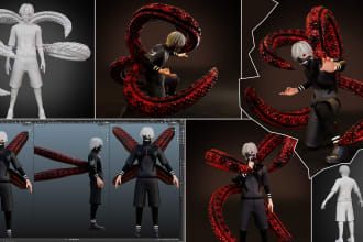 make whatever anime 3d models you need