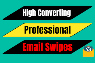 provide high converting professional email swipes