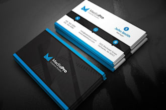do unique, professional business card