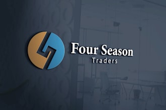 do modern minimalist and trendy logo deign