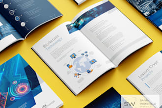 design an eye catching corporate brochure
