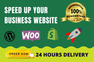 do wordpress speed optimization, speed up divi or elementor website pagespeed